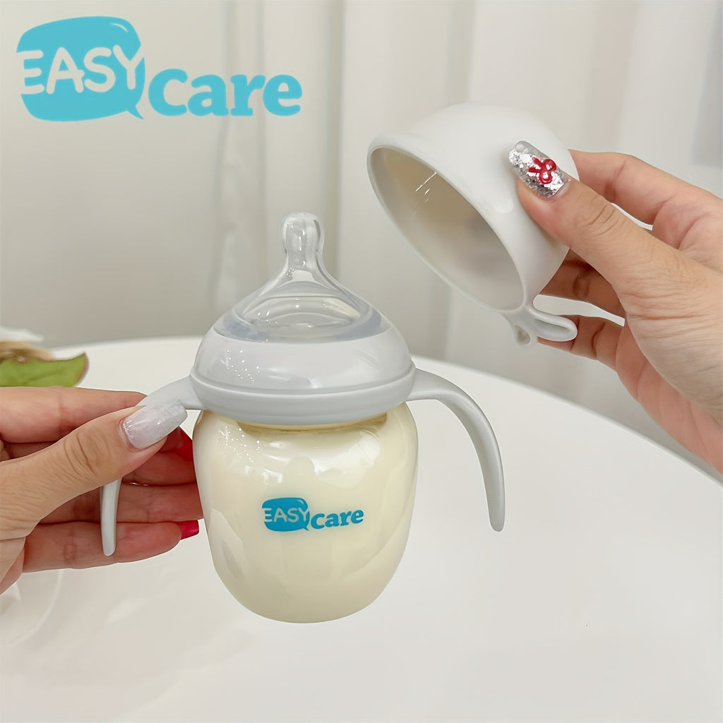 Set of 5 EASYCARE Baby Bottles with a Wide Opening, Suitable for Infants Aged 6-12 Months, 160Ml\u002F5.6Oz Made from Durable PPSU - Convenient, Easy to Hold And Clean Sippy And Straw Cups - Perfect for Baby Showers, Gender Reveal Parties