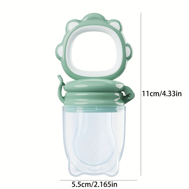 1 Silicone Baby Feeding Pacifier, Fruit & Vegetable Feeder, Silicone, for 0- Babies And Toddlers