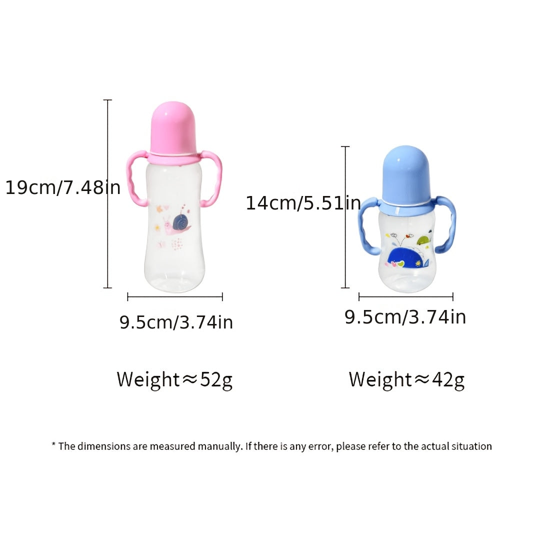Pretty Baby 5\u002F8Oz Baby Feeding Bottle Set with Handle for Grasping