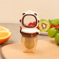 A Baby Silicone Bite Baby Eat Fruit Feeder Baby Fruit And Vegetable Food Grade Silicone Bite Bag Baby Pacifier Fruit And Vegetable Bite Bag Baby Feeder