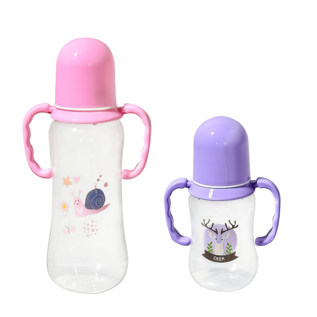 Pretty Baby 5\u002F8Oz Baby Feeding Bottle Set with Handle for Grasping