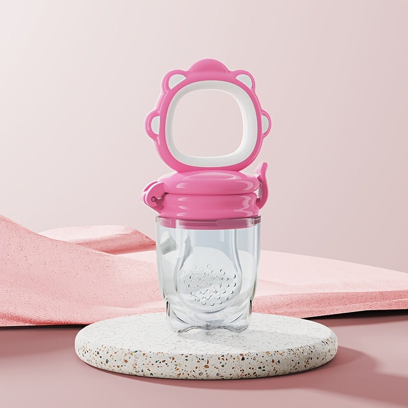 1 Silicone Baby Feeding Pacifier, Fruit & Vegetable Feeder, Silicone, for 0- Babies And Toddlers