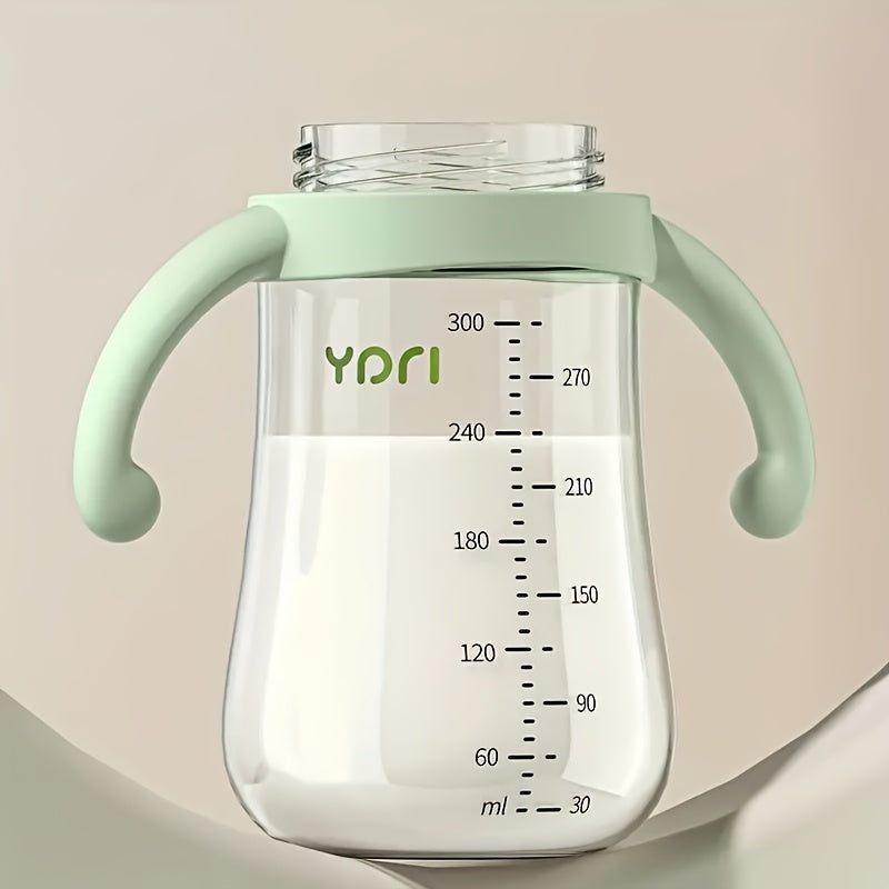 2pcs\u002F1pc Baby Feeding Bottle with Handle And Lid, Water\u002FMilk\u002FFormula Supplement Bottle for Infants Toddlers