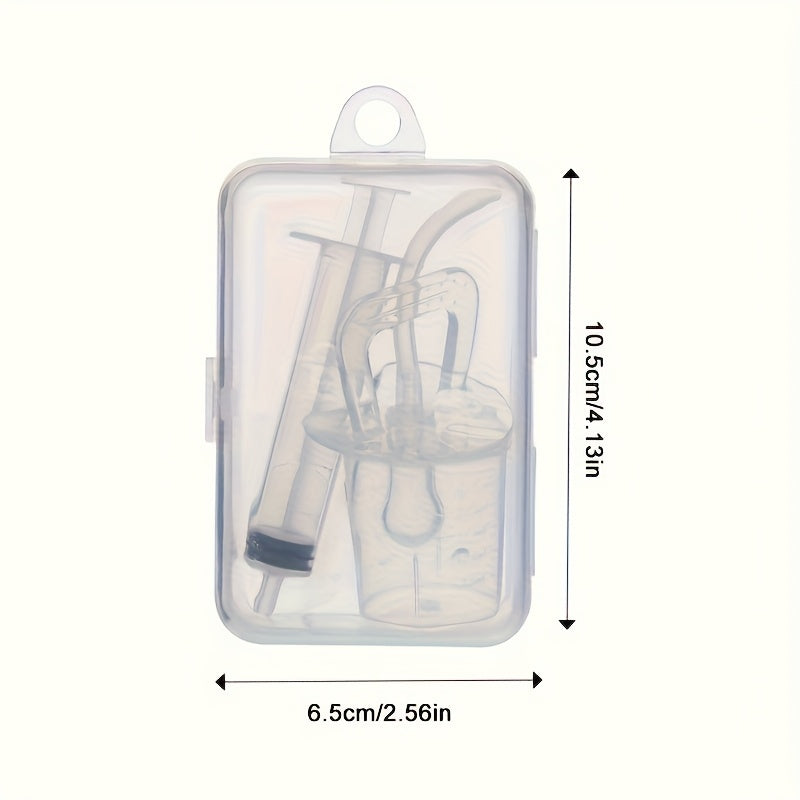 1pc Silicone Syringe Baby Pacifier Feeder, Food Fruit Milk Juice Medicine Feeder
