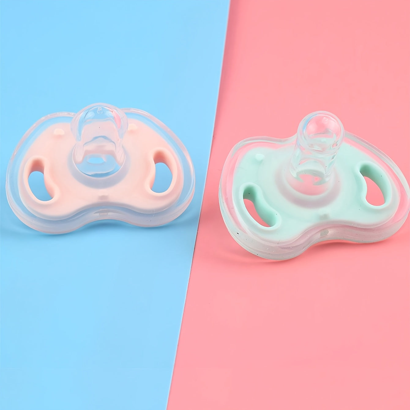 Bpa-Free Soft Silicone Pacifier for Babies, Perfect Soothing for Infants, Great Gift for Baby Showers