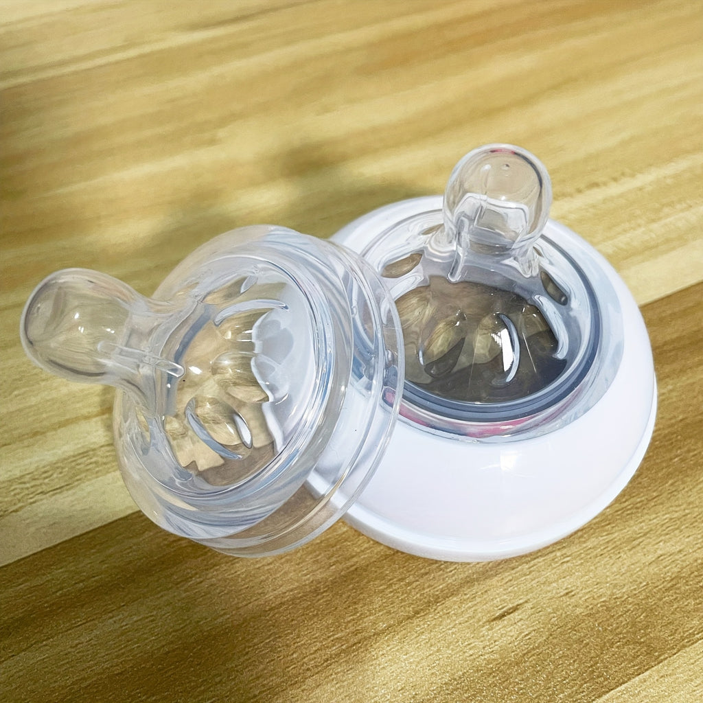 3\u002F4\u002F5pcs Silicone Wide-Mouth Soft Pacifiers for 3-6 Month Old Babies, Holiday Gift