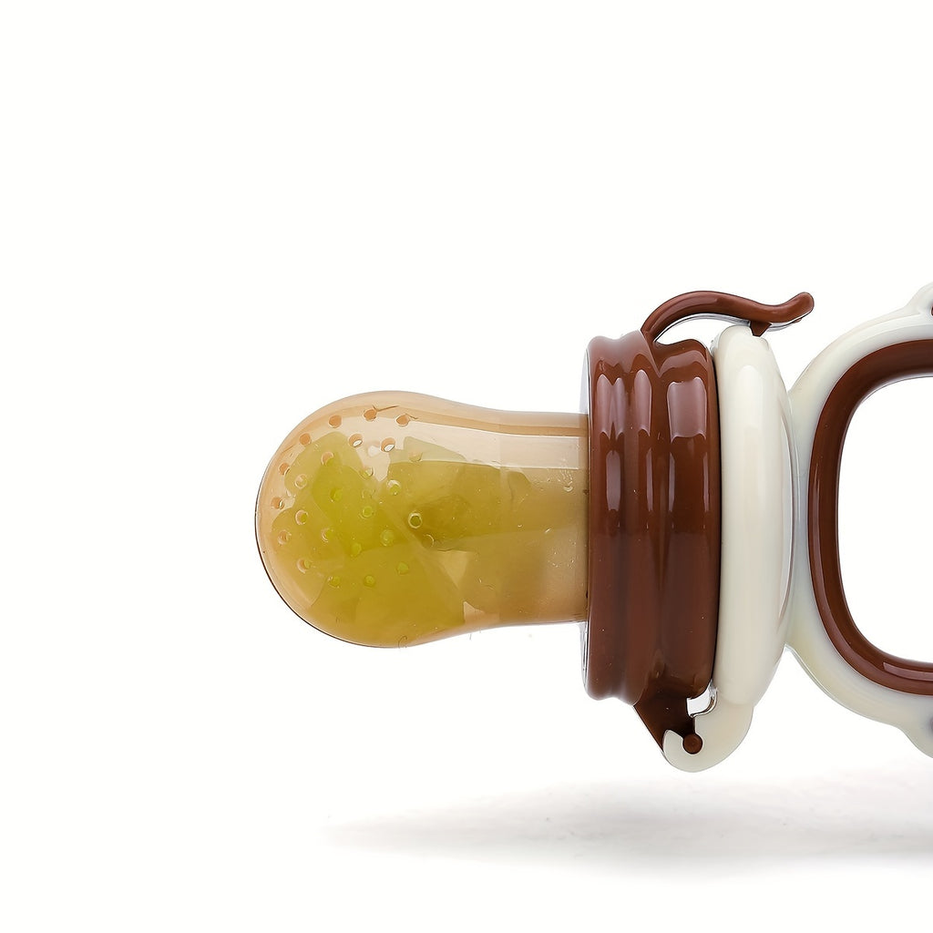 A Baby Silicone Bite Baby Eat Fruit Feeder Baby Fruit And Vegetable Food Grade Silicone Bite Bag Baby Pacifier Fruit And Vegetable Bite Bag Baby Feeder