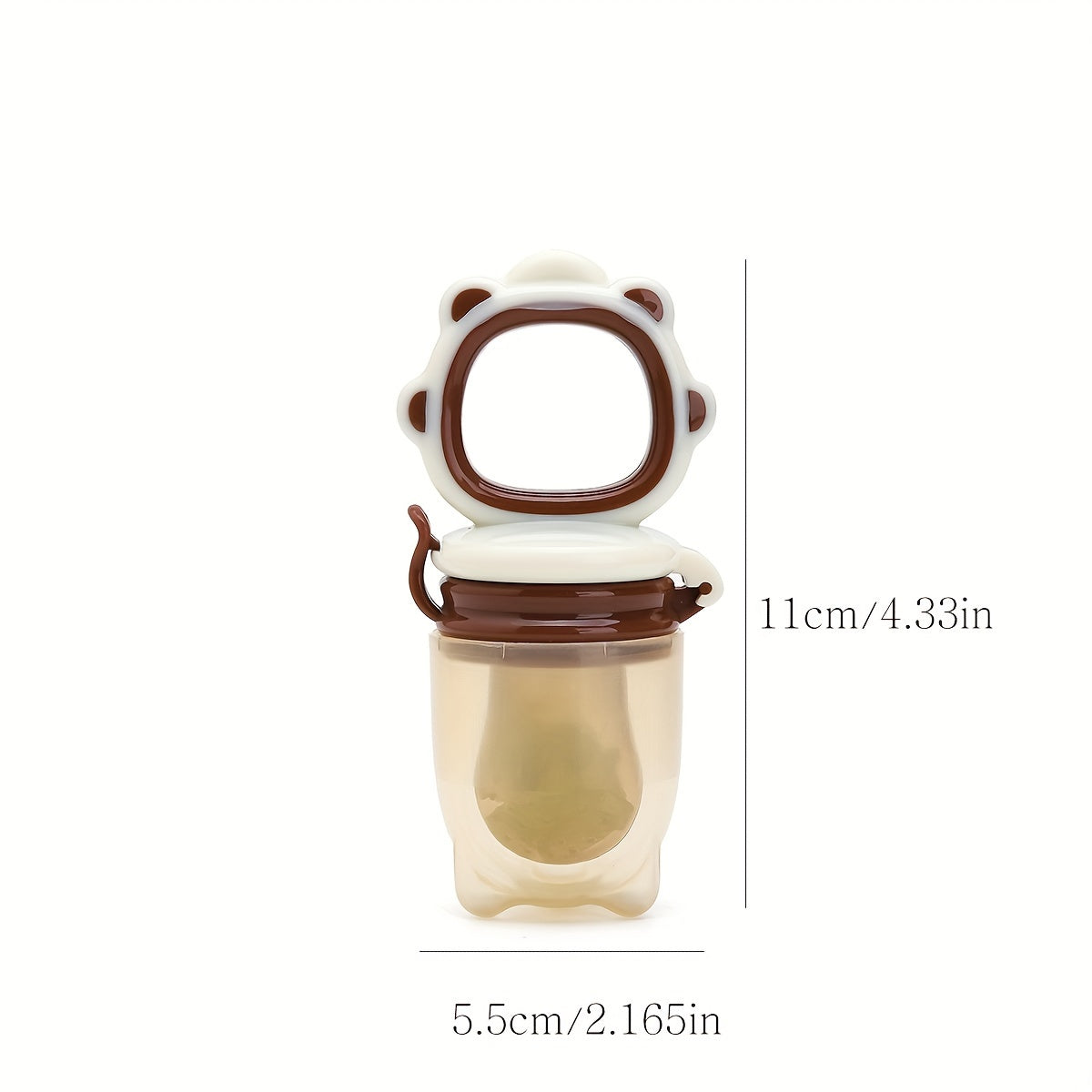 A Baby Silicone Bite Baby Eat Fruit Feeder Baby Fruit And Vegetable Food Grade Silicone Bite Bag Baby Pacifier Fruit And Vegetable Bite Bag Baby Feeder