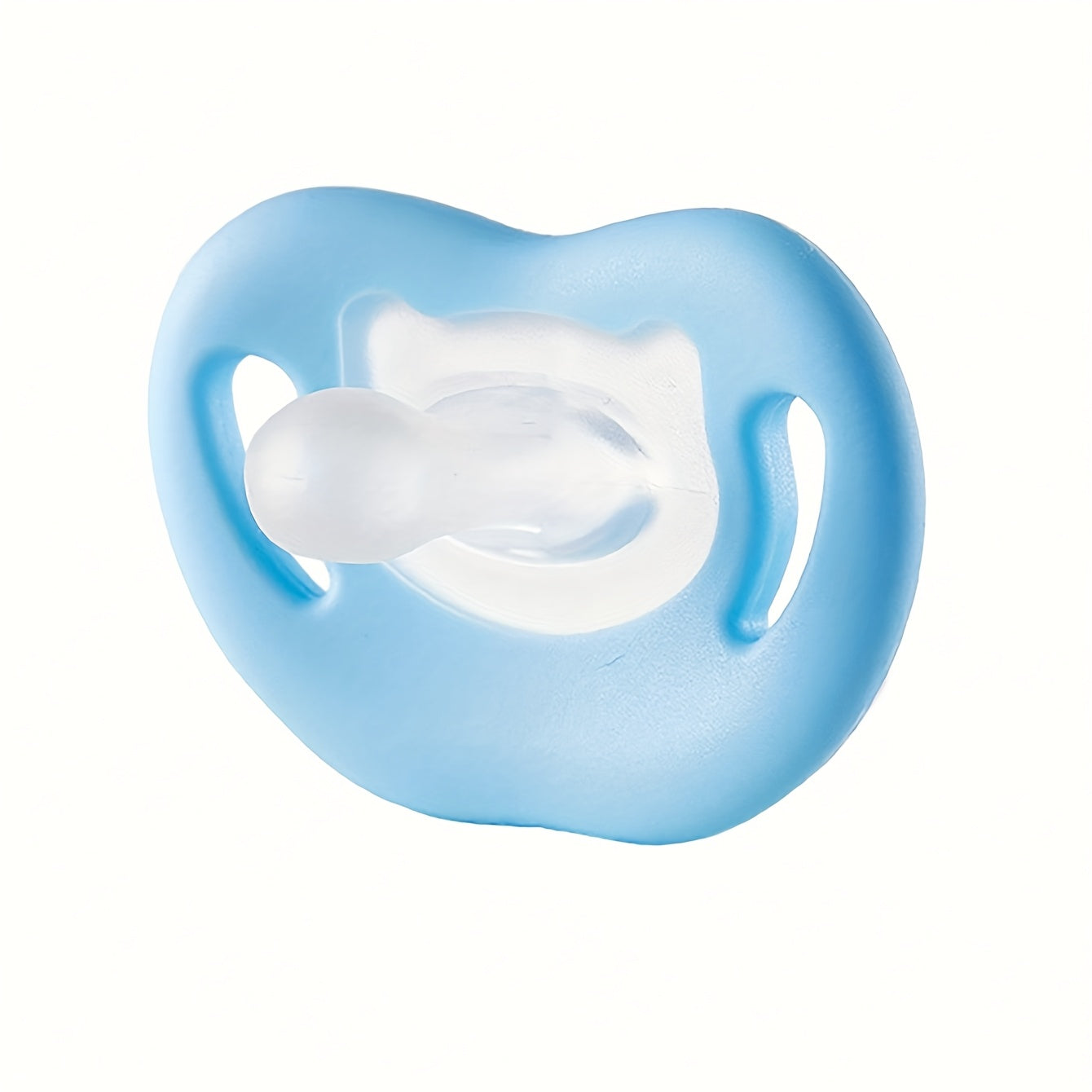 Soft Touch Silicone Baby Pacifier BPA-Free with Thumb Nipple, Newborn Soother, Baby Shower Gift