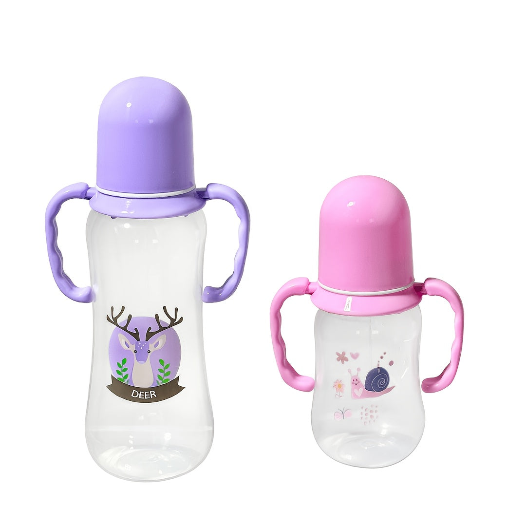 Pretty Baby 5\u002F8Oz Baby Feeding Bottle Set with Handle for Grasping